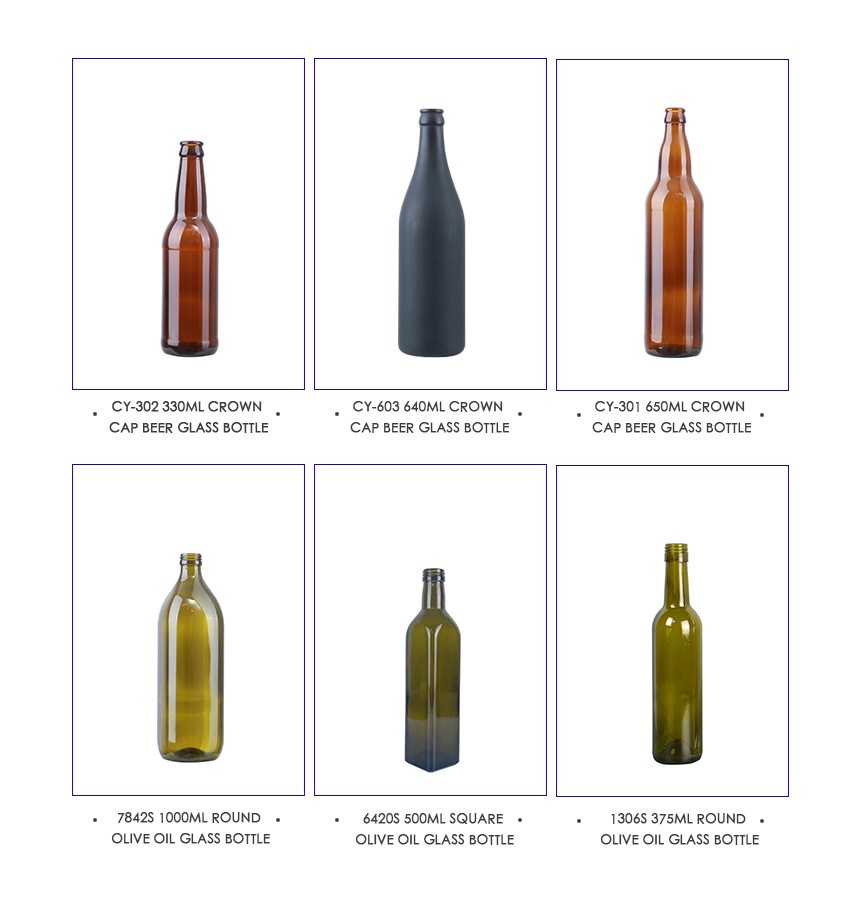 330ml Crown Cap Beer Glass Bottle CY-307-Related Products