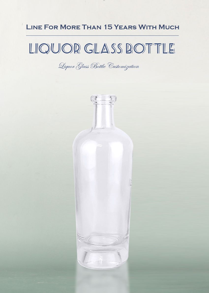 750ml Liquor Glass Bottle CY-840-4