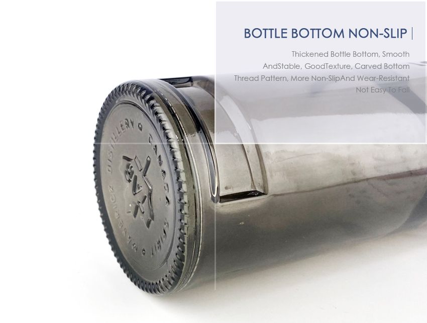750ml Liquor Glass Bottle CY-855-Bottle Bottom Non-Slip