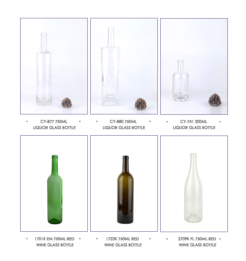 750ml Liquor Glass Bottle CY-872 - Related Products
