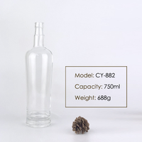 750ml Liquor Glass Bottle CY-882