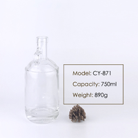750ml Liquor Glass Bottle CY-871