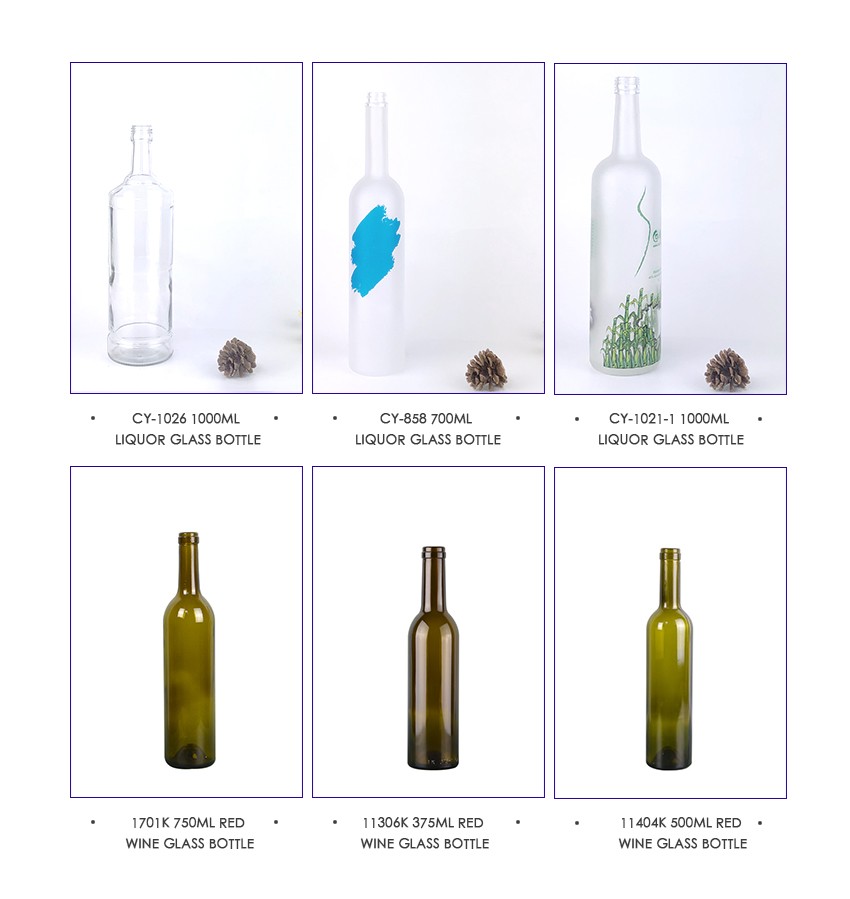 750ml Liquor Glass Bottle CY-892 - Related Products