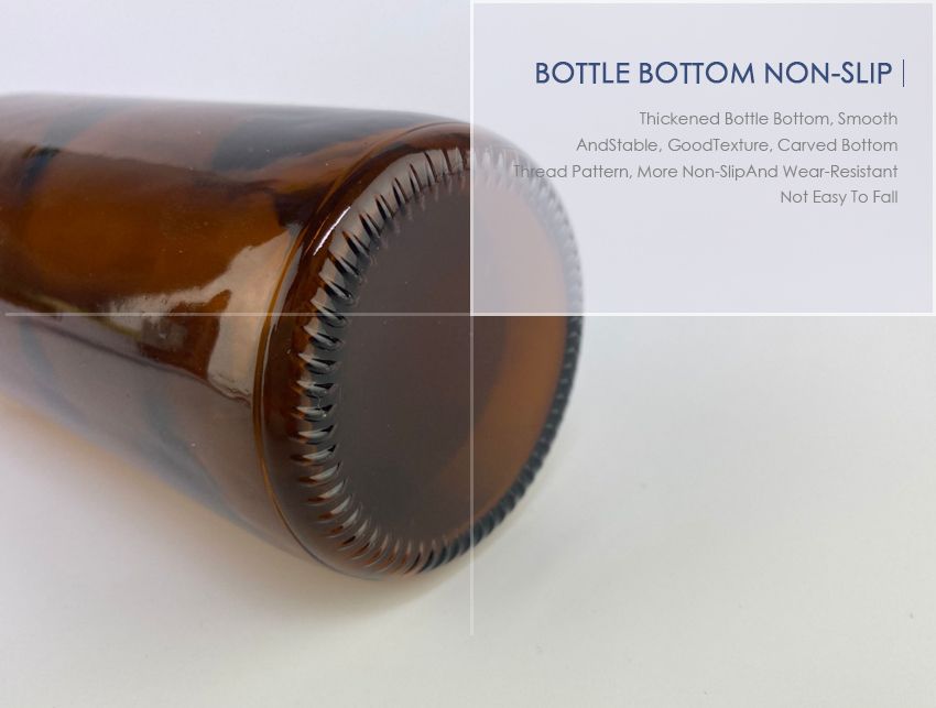 500ml Swing Cap Beer Glass Bottle CY-502 -Bottle Bottom Non-Slip