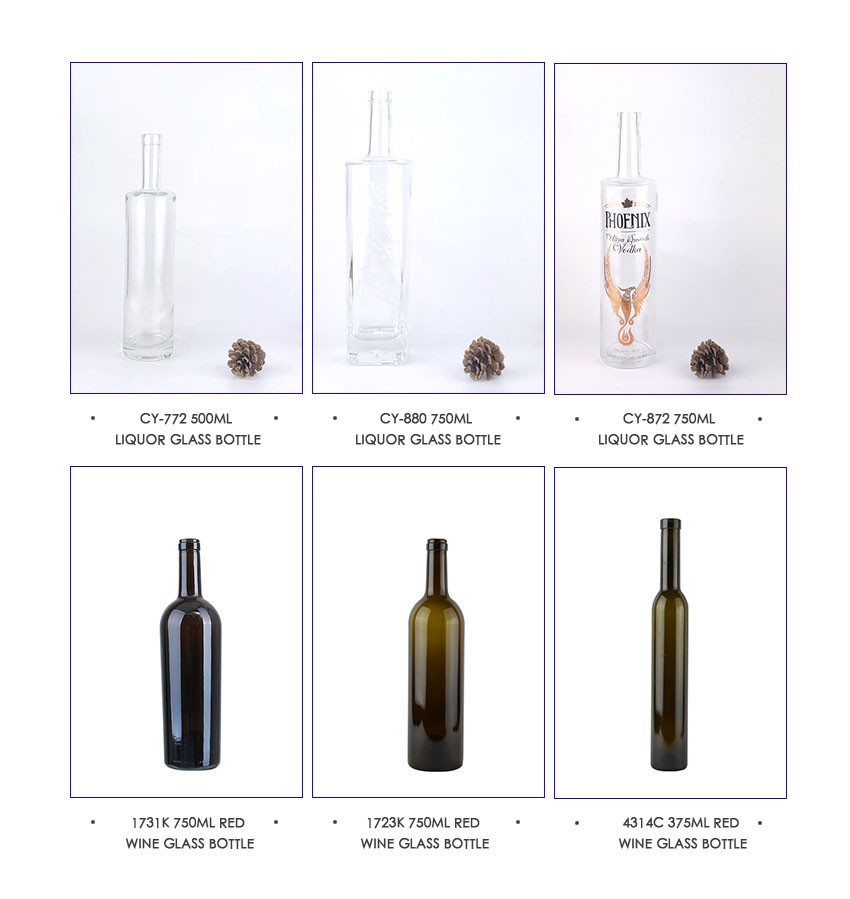 700ml Liquor Glass Bottle CY-861 - Related Products