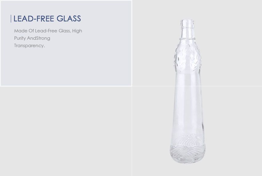 500ml Liquor Glass Bottle CY-775-Lead-Free Glass