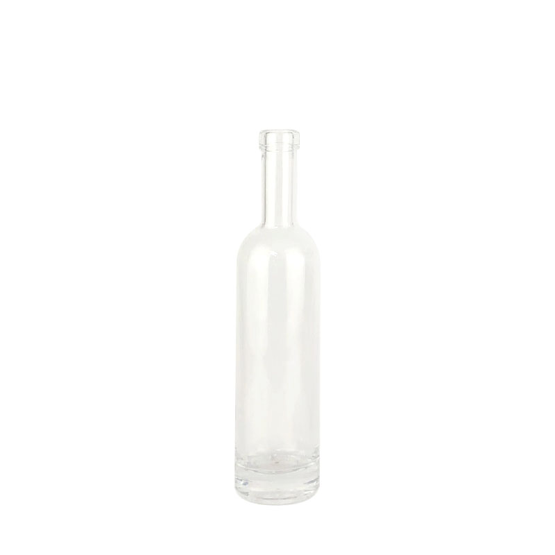 380ml Round Flint Liquor Glass Bottle CY-755