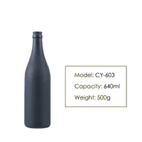 640ml Crown Cap Beer Glass Bottle CY-603
