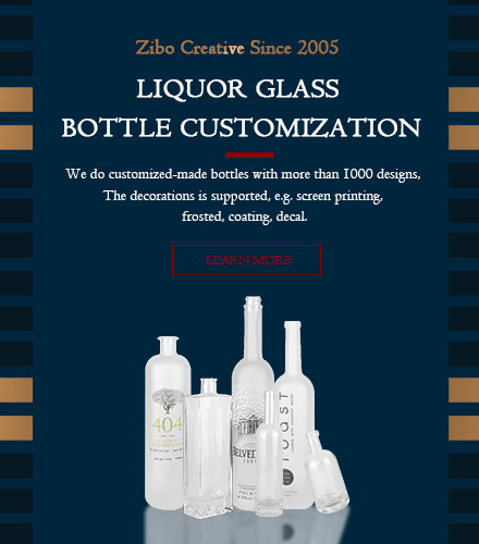 Liquor Glass Bottle Customization