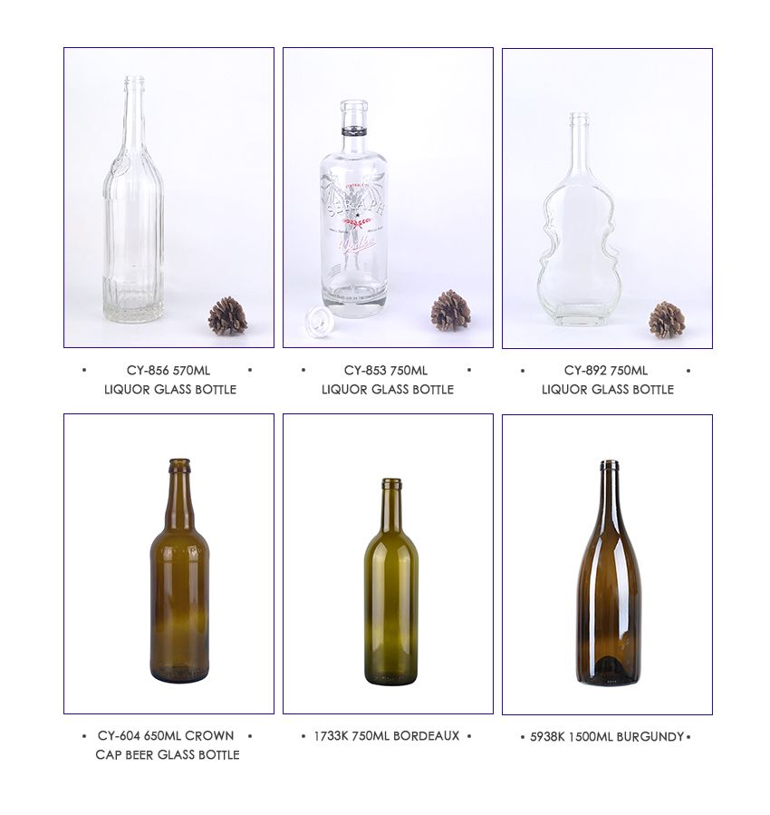 330ml Liquor Glass Bottle CY-843-Related Products