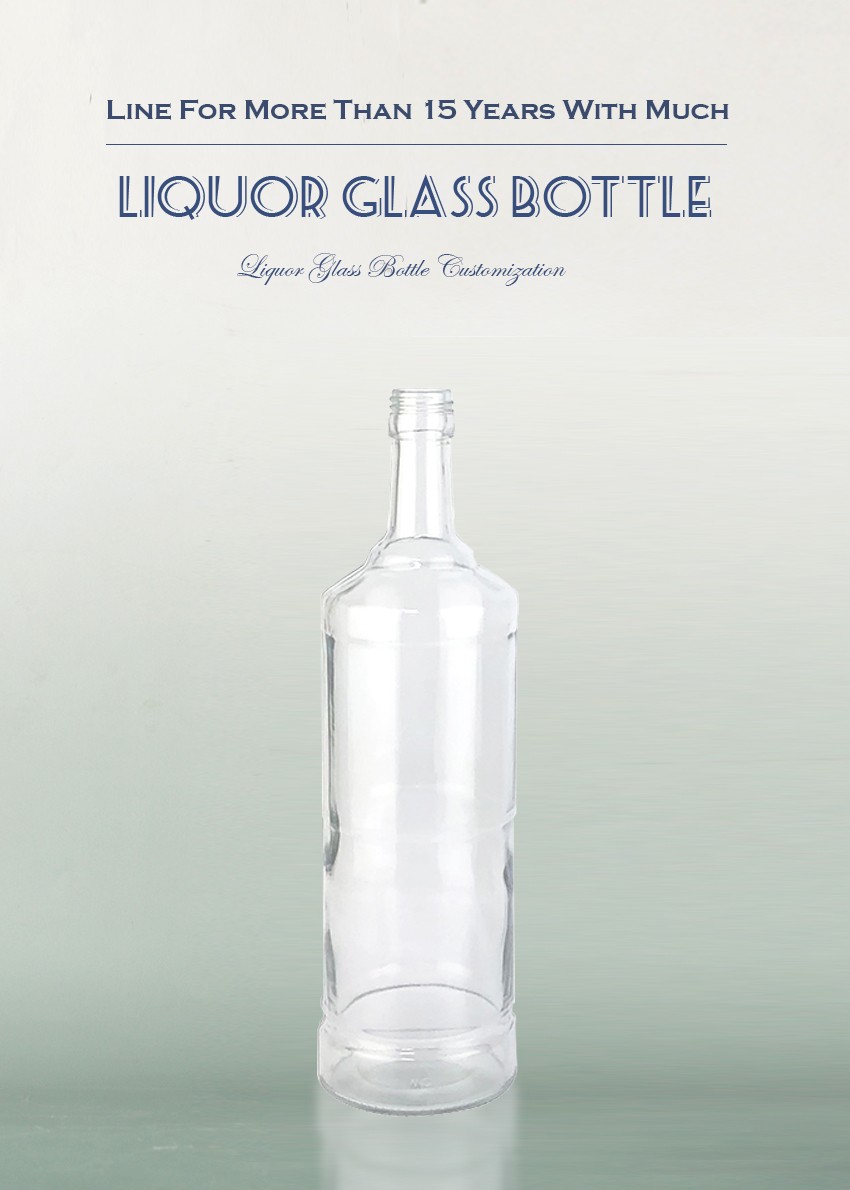 1000ml Liquor Glass Bottle CY-1026