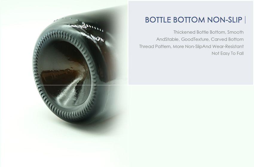 Red Wine 750ml Bottle-Bottle Bottom Non-Slip