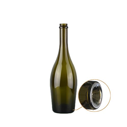750ml Sparkling Wine Gold Bottle