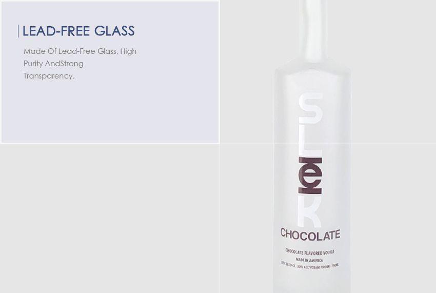 750ml Liquor Glass Bottle CY-859-Lead-Free Glass