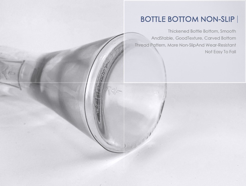 750ml Liquor Glass Bottle CY-881 - Bottle bottom non-slip