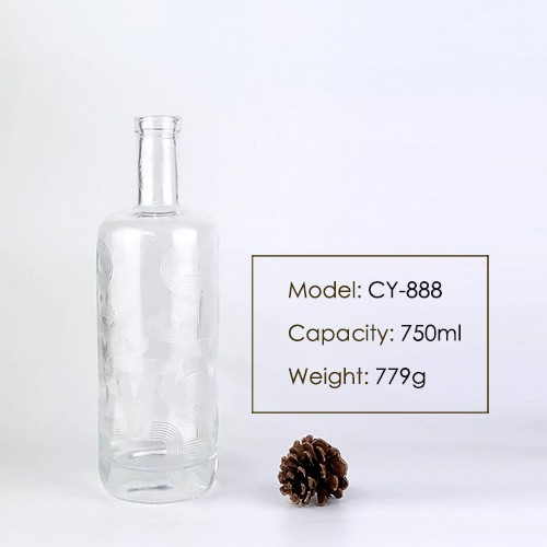 750ml Liquor Glass Bottle CY-888