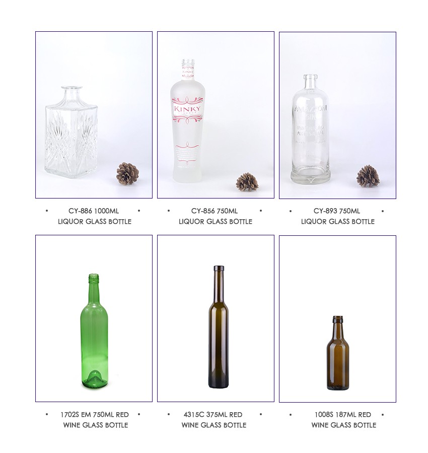 750ml Liquor Glass Bottle CY-888 - Related Product
