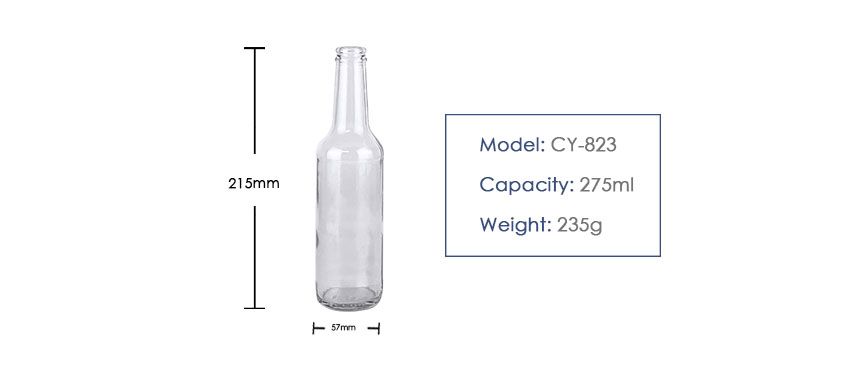 275ml Beverage Bottle CY-823-Product size