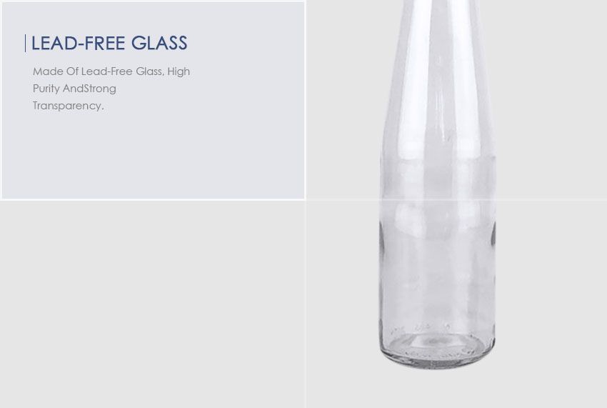 300ml Beverage Bottle CY-820-Lead-Free Glass