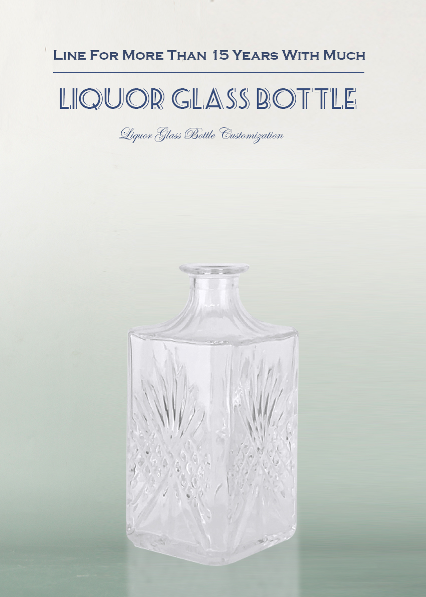 1000ml Liquor Glass Bottle CY-886