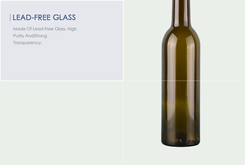 375ml Bordeaux Red Wine Glass Bottle 1306K-Lead-Free Glass