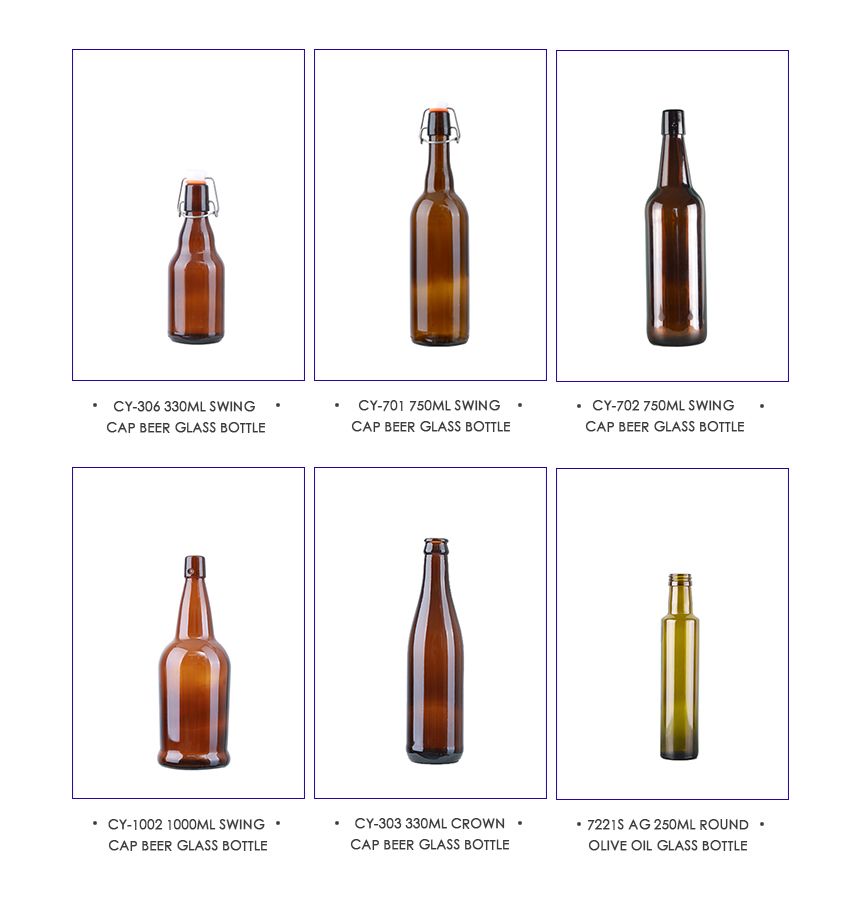 500ml Swing Cap Beer Glass Bottle CY-502 -Related Products