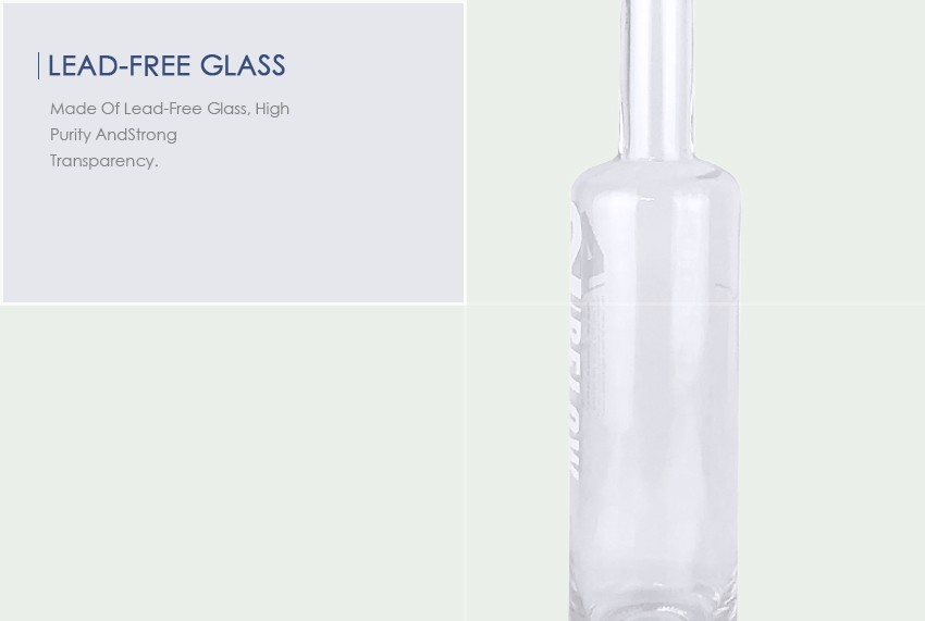 750ml Liquor Glass Bottle CY-865 - Lead-free glass