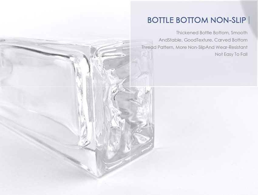 250ml Liquor Glass Bottle CY-753-Bottle Bottom Non-Slip