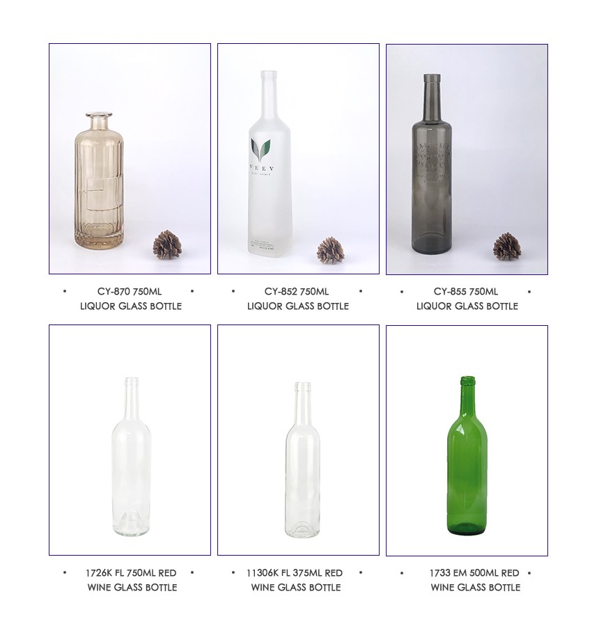 750ml Liquor Glass Bottle CY-869 - Related Products