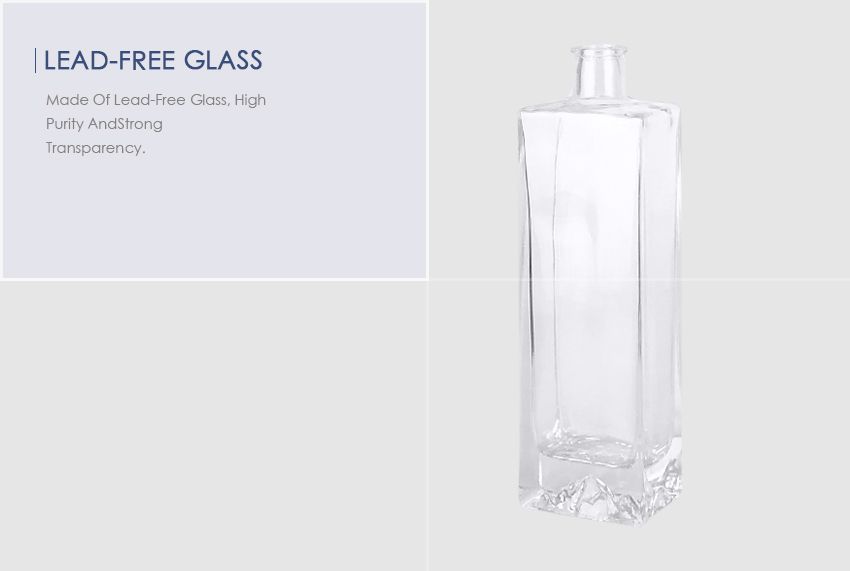 500ml Liquor Glass Bottle CY-774-Lead-Free Glass