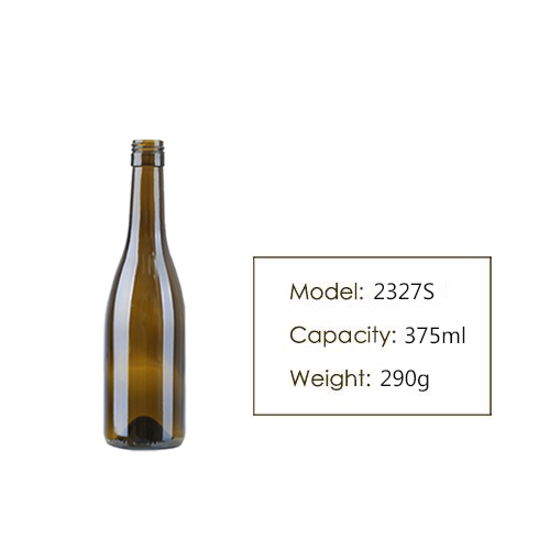 Wholesale 375ml Burgundy Wine Bottle 2327S