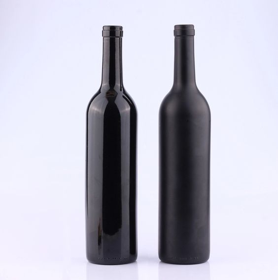 750ml Black Wine Bottles for Sale