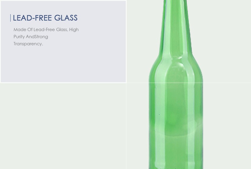 330ml Crown Cap Beer Glass Bottle CY-313 - Lead-free glass