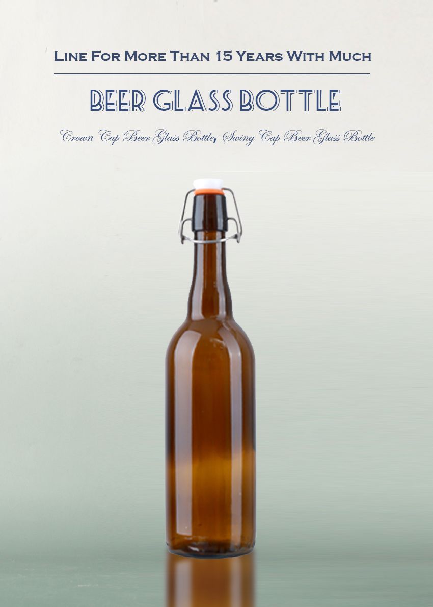 750ml Swing Cap Beer Glass Bottle CY-701-2