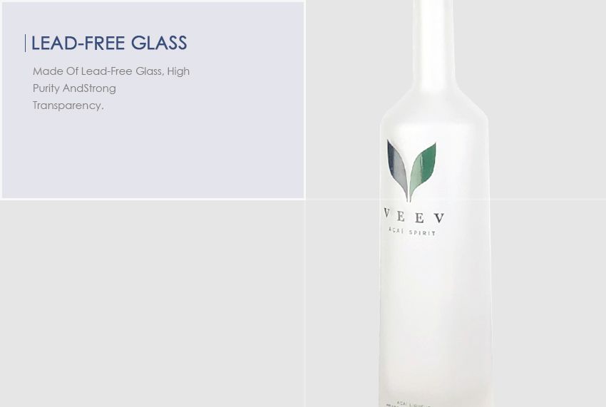 750ml Liquor Glass Bottle CY-852-Lead-Free Glass