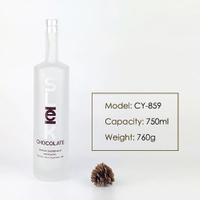 750ml Liquor Glass Bottle CY-859