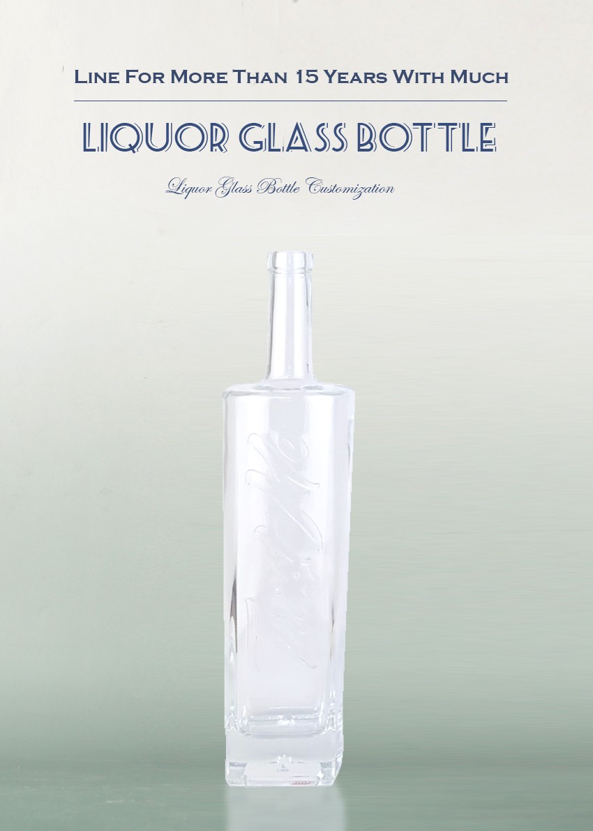 750ml Liquor Glass Bottle CY-880
