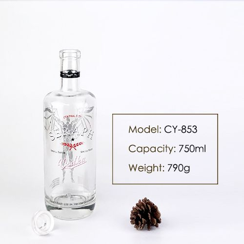 750ml Liquor Glass Bottle CY-853