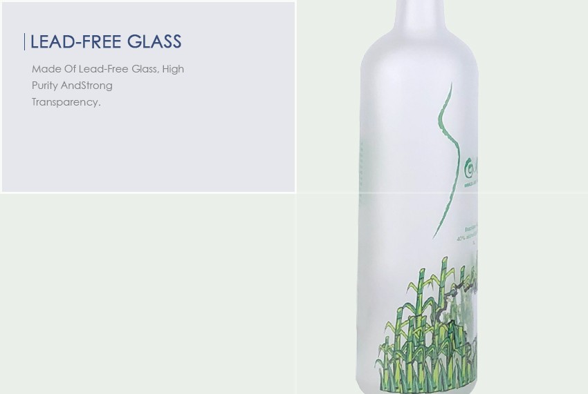 1000ml Liquor Glass Bottle CY-1021 - Lead-free glass