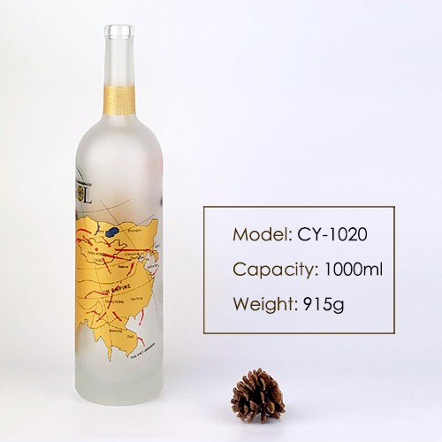 1000ml Liquor Glass Bottle CY-1020