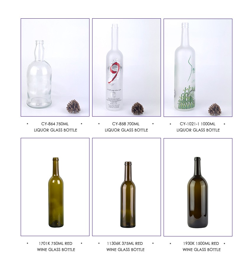 750ml Liquor Glass Bottle CY-893 - Related Products