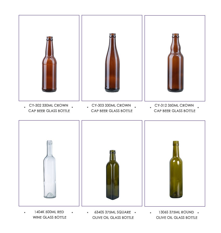 330ml Crown Cap Beer Glass Bottle CY-310 - Related Products_1