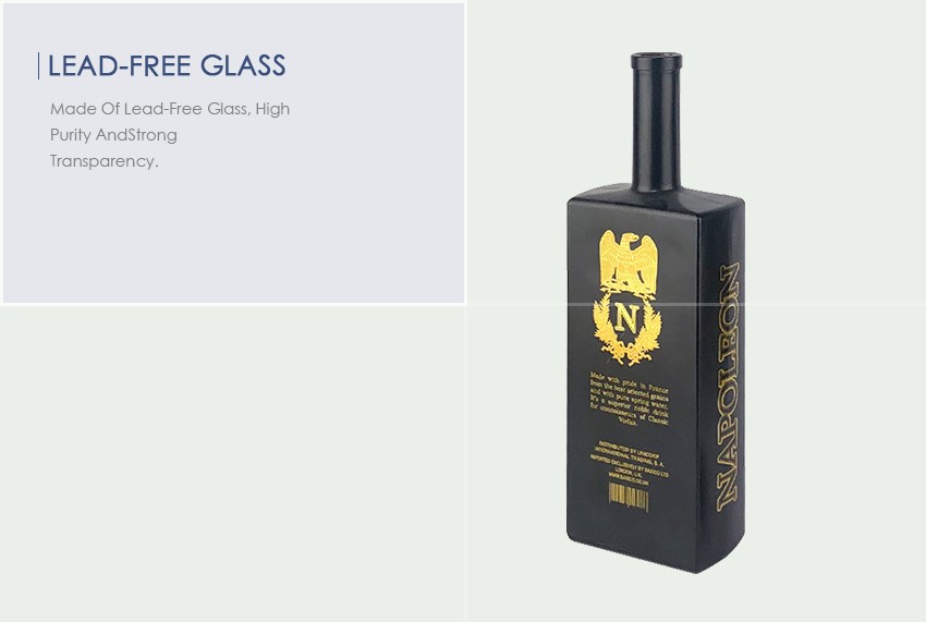 750ml Liquor Glass Bottle CY-866 - Lead-free glass