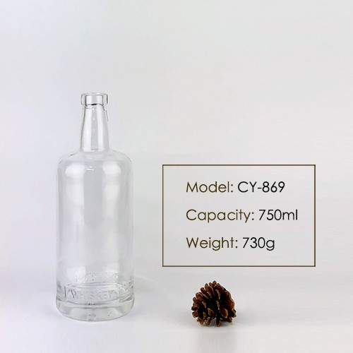 750ml Liquor Glass Bottle CY-869