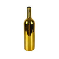 Electroplated Bordeaux Wine Bottle 1731K