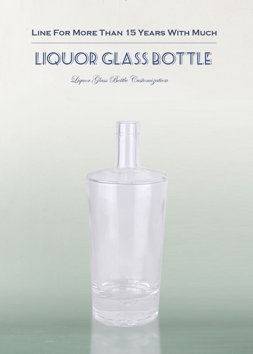 670ml Liquor Glass Bottle CY-844-3