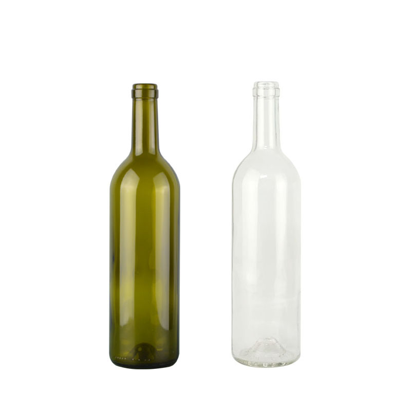 Clear Wine Bottles with Corks Wholesale