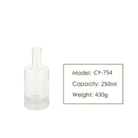 250ml small Liquor Glass Bottles CY-754