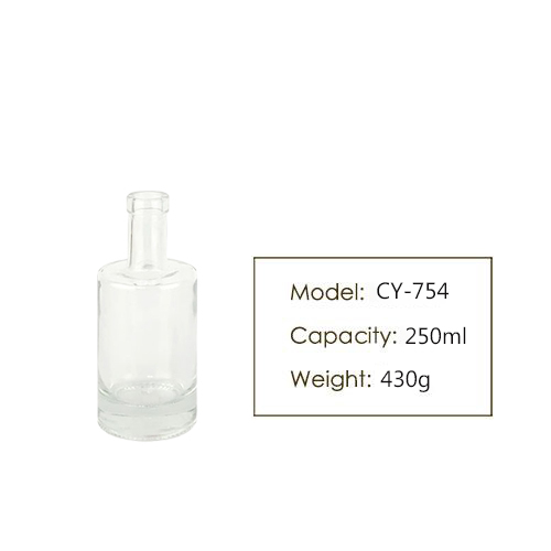250ml small Liquor Glass Bottles CY-754