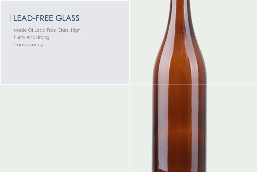 500ml Crown Cap Beer Glass Bottle CY-503 - Lead-free glass